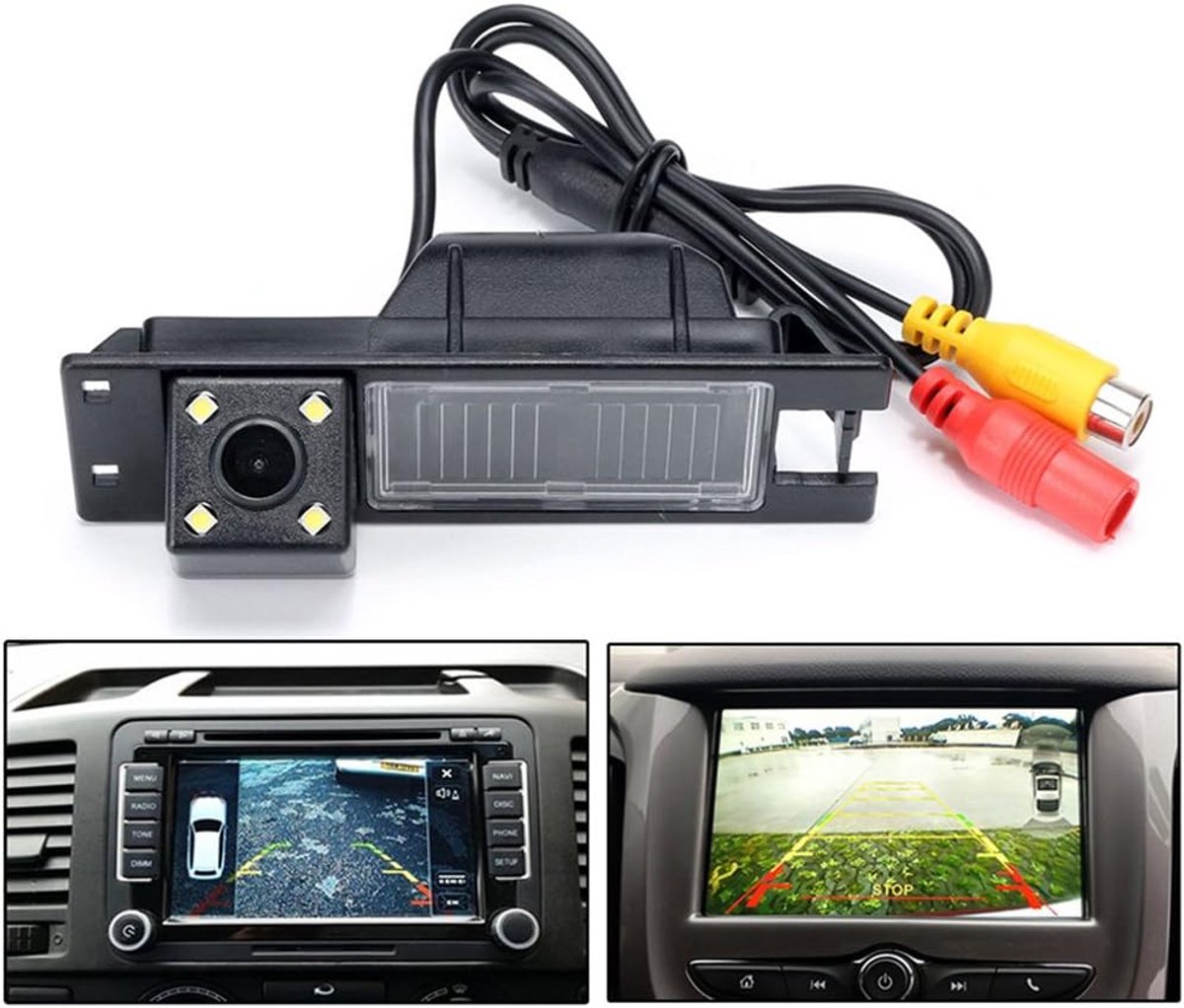 Achteruitrijcamera in nummerplaat met hoge resolutie achteruitrijsysteem voor Insignia Haydo M1 MPE Grande Punto Epical Lova Captiva Cruze Aveo Vauxhall Signum