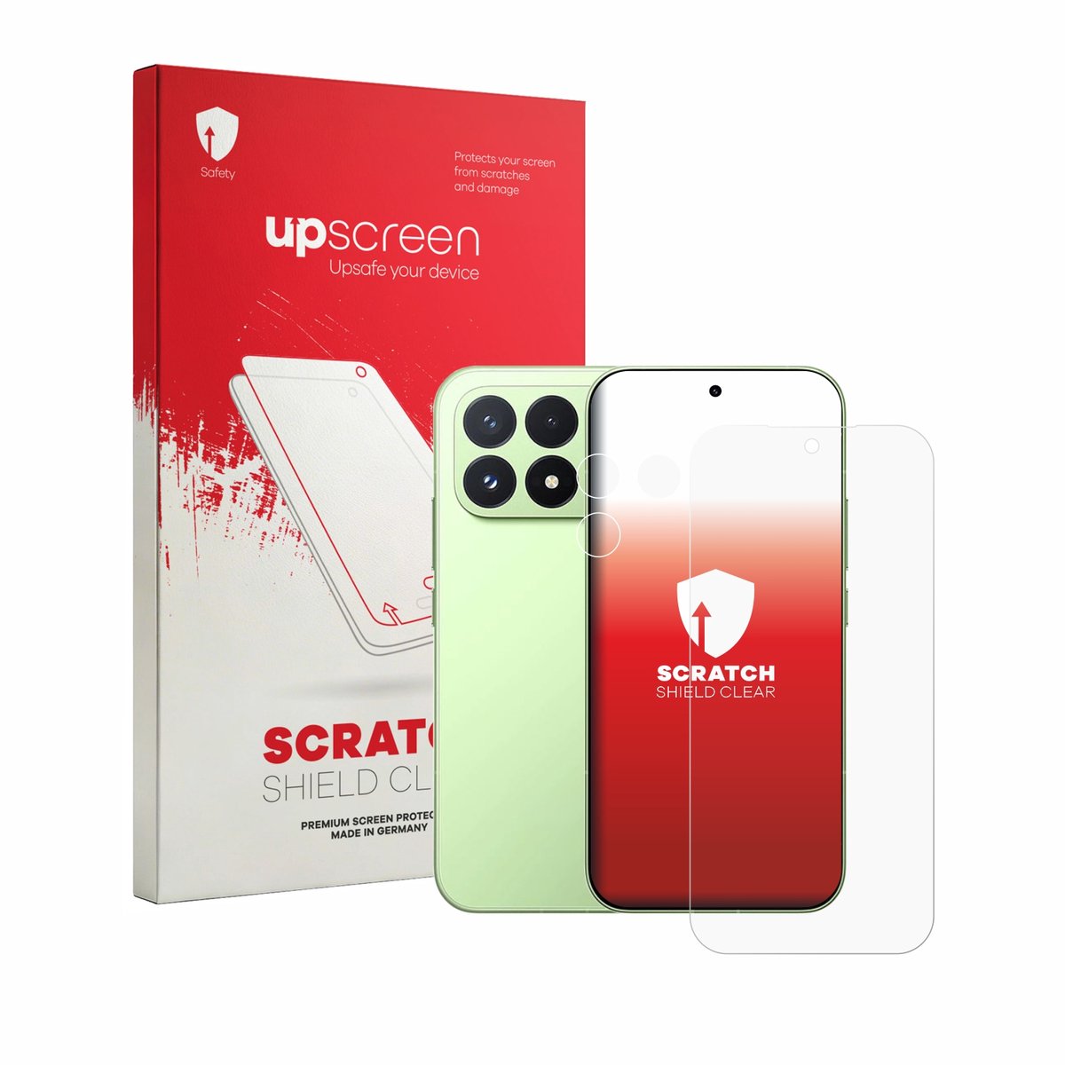 upscreen - Screenprotector voor Xiaomi Poco F9 Pro (Voor+Camera) - Folie Beschermfolie transparant