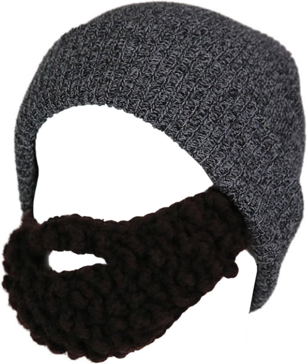 Gebreide Baard Hoed Elastische Baard Hoed Winter Knit Bivakmuts Voor Tieners Mannen Houden Volledige Gezicht Cover Maskerade Theater Prestaties Levert