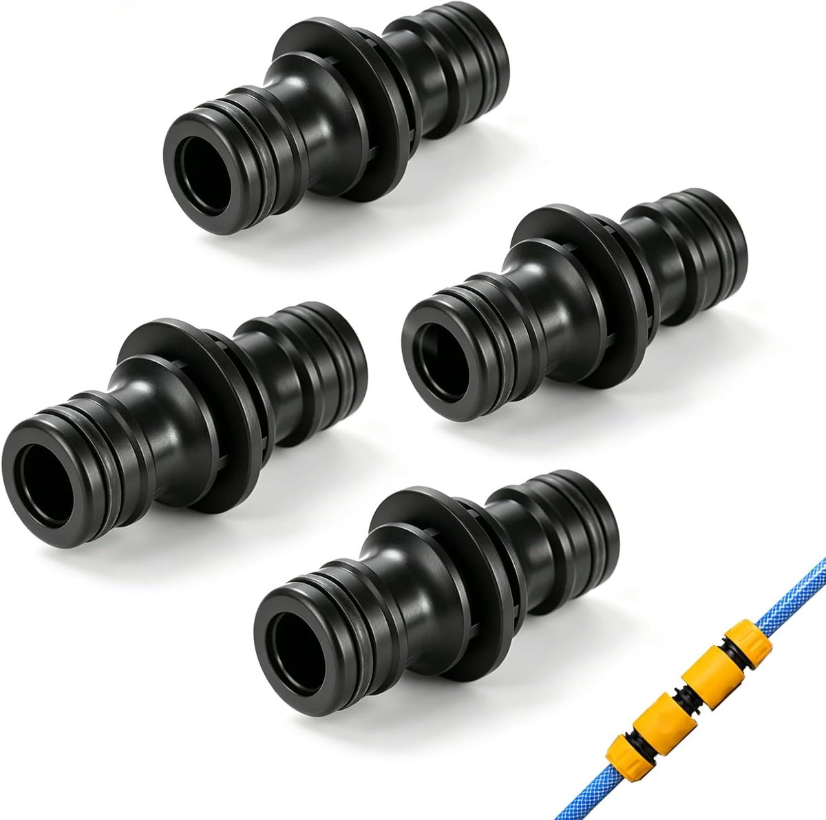 4-delig, 1/2 inch dubbel voor tuin