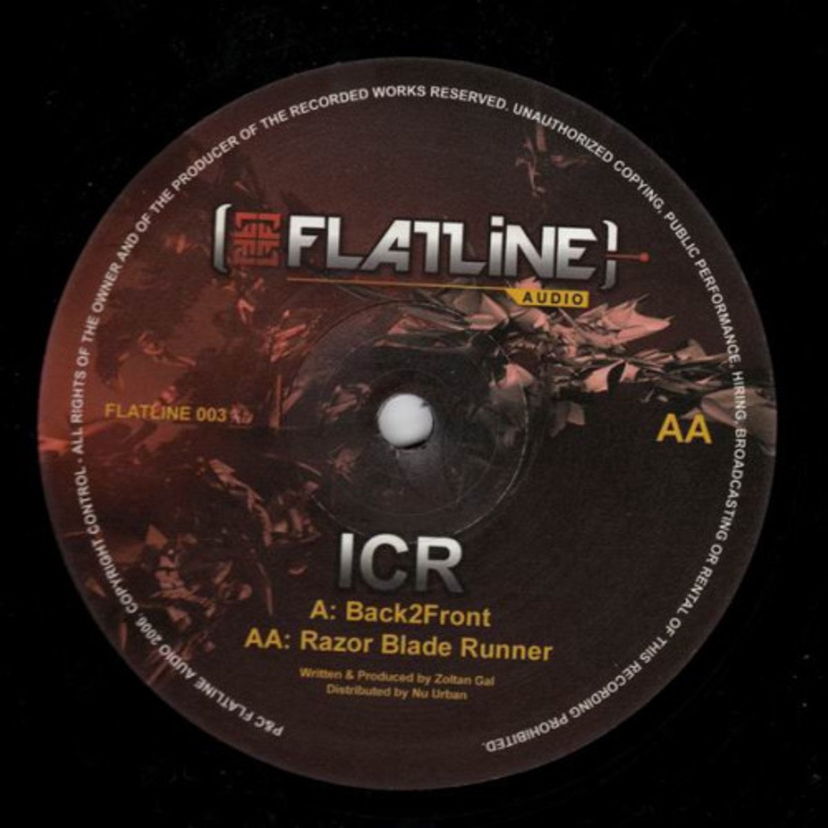 Icr - Back2front / Razor Blade Runner