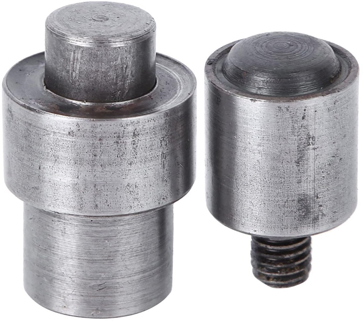 Eyelet Buckle Machine Punch, Eyelet Rigle Die Set met 14 Mm en 17 Mm Vormen, Gemaakt van 45# staal. Sterk en Duurzaam, Eenvoudig Gebruik, Craf ... Ing Doek, Schoenen, Hoeden, kleding. (14 mm)