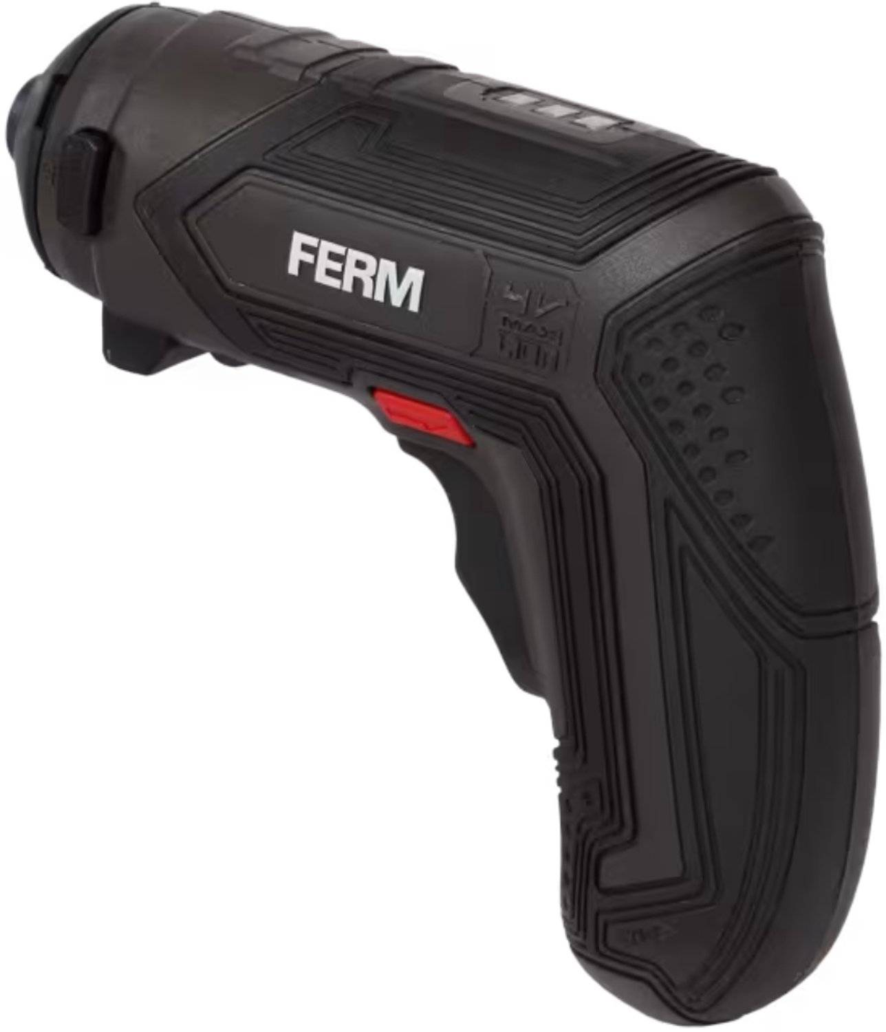 FERM accu-schroevendraaier 4 volt - 1,5 Ah - Opzetstukken en bits inbegrepen - Inclusief oplaadkabel - Met ledverlichting