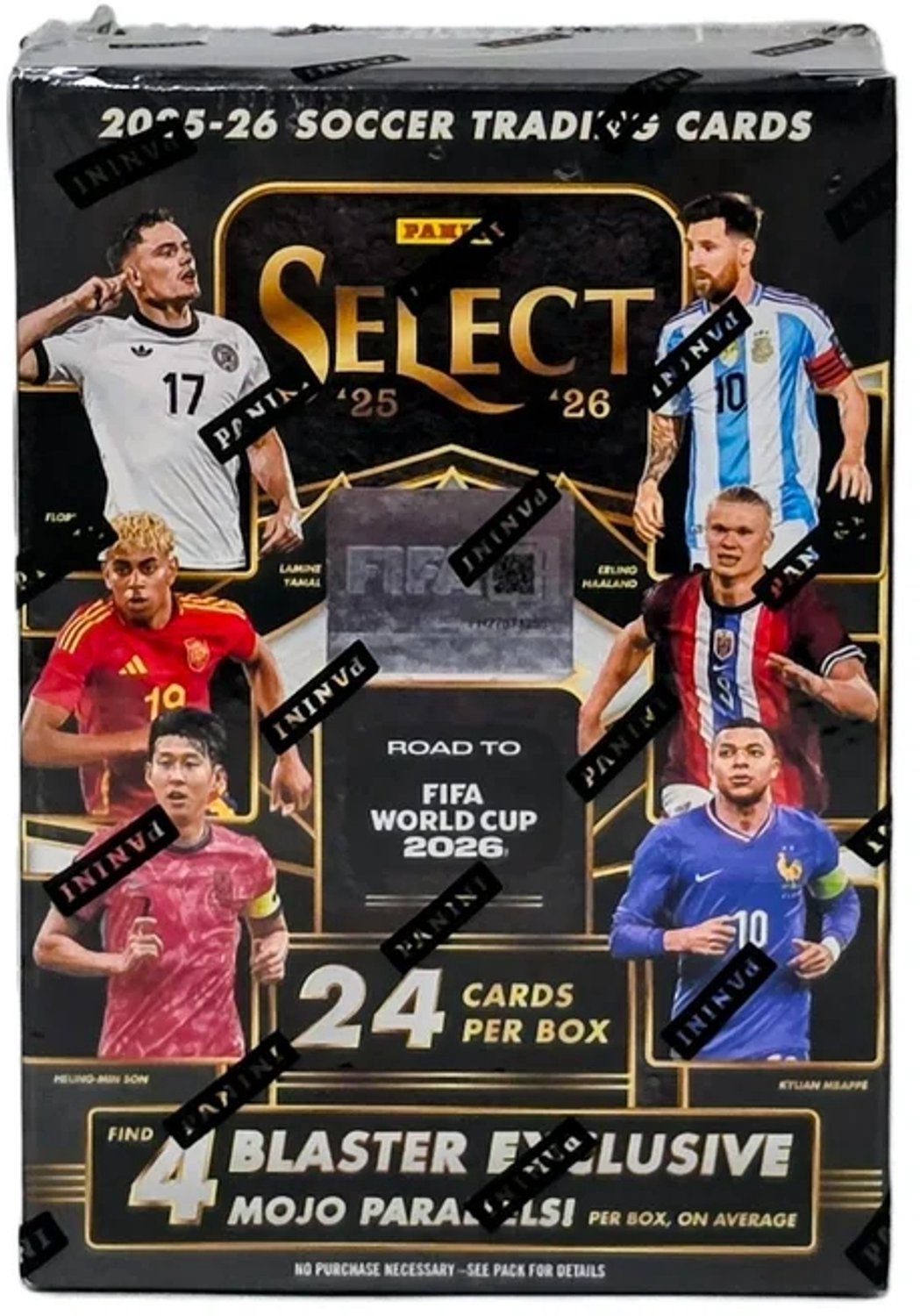 2025-26 Panini Select Road to FIFA World Cup Soccer Blaster Box