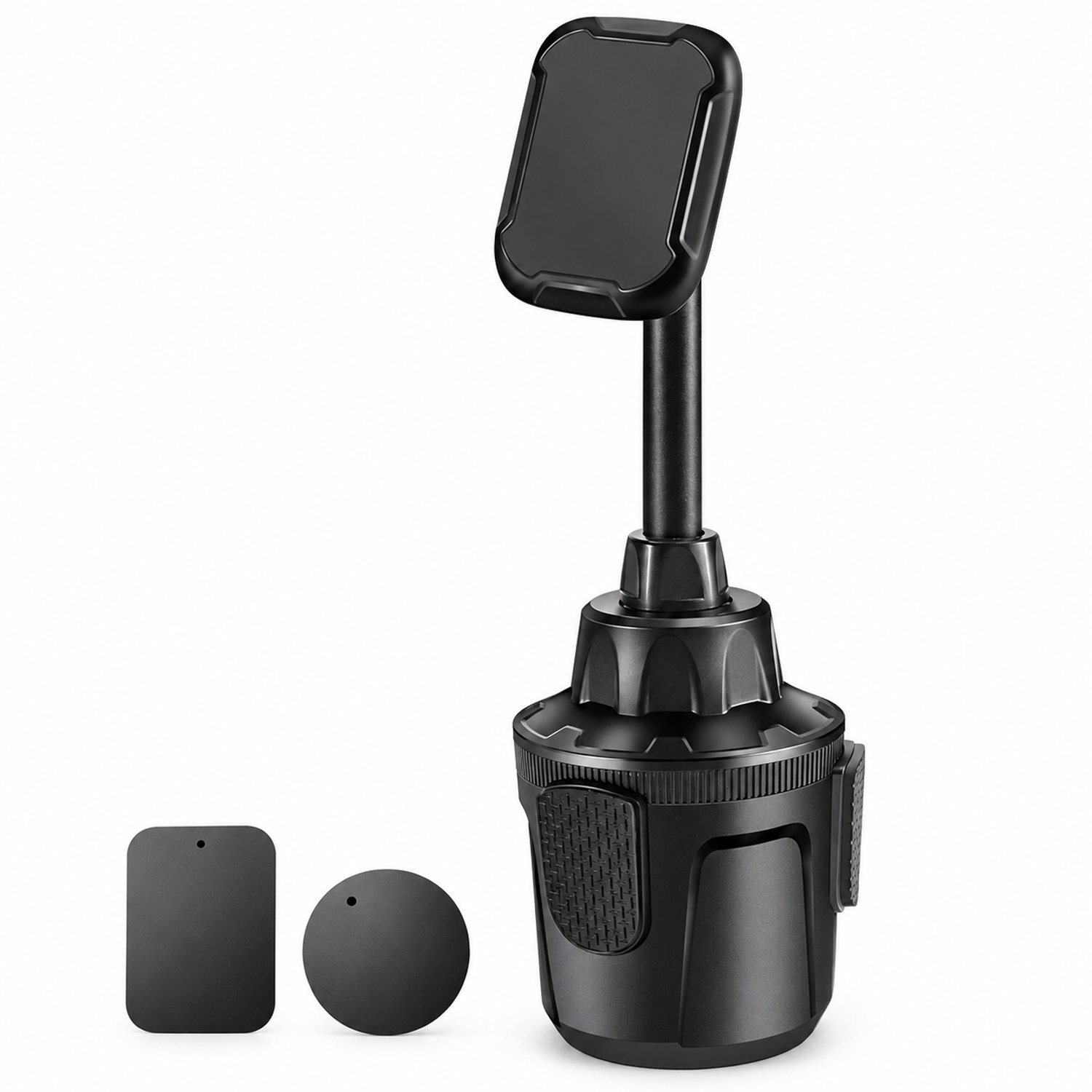 Telefoonhouders auto magnetische telefoonhouder voor de autobekerhouder met uitschuifbare steun