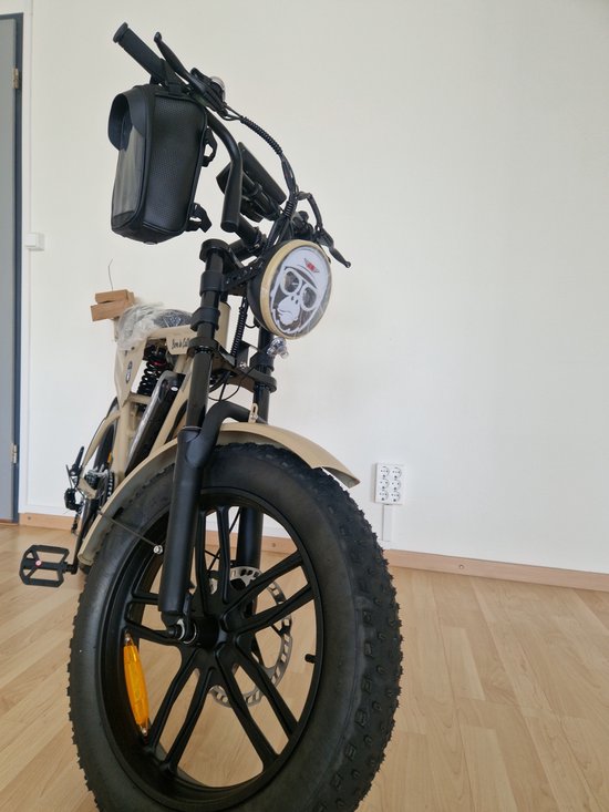 GENON ULTRA Elektrische Fatbike 250W - 48V 15Ah - Actieradius 60-70 km - 20 Inch - Shimano 7 Versnellingen — afbeelding 4