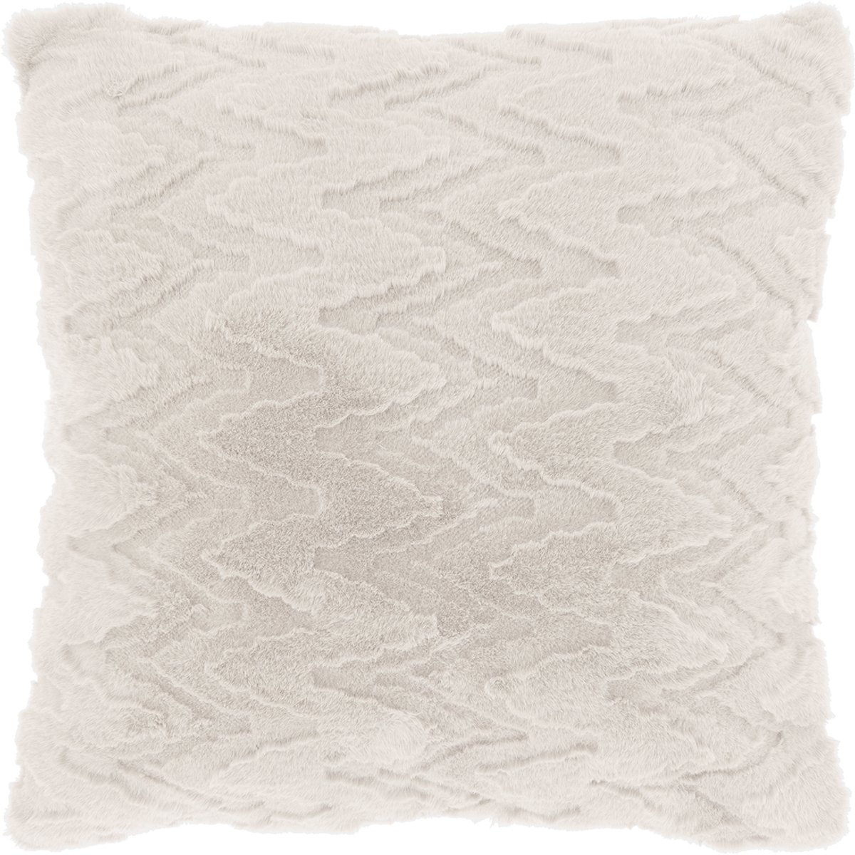 Unique Living Sierkussen Liora 45x45cm - Dove White Wit
