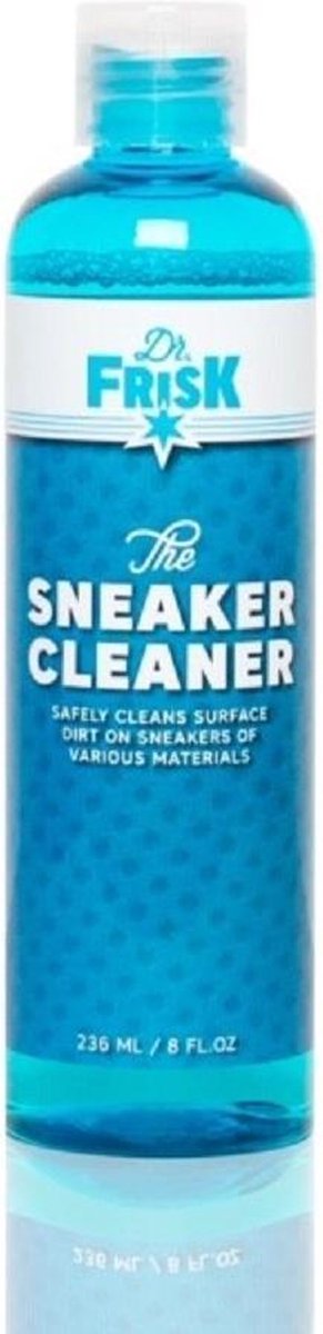 Dr.FrisK Sneaker Cleaner / Shampoo / Schoenverzorging 236 ml ( alle materialen zoals Leer, Suède, Nubuck, katoen, Mesh, etc. ) - Dr.FrisK