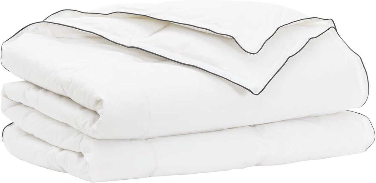 Beddengoedset, 3-delig, wit, bamboe