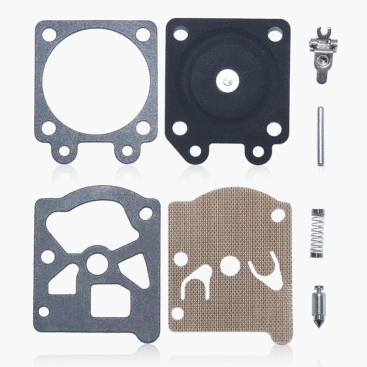 2Sets Carburetor Repair Carb Diaphragm Kit for Partner 350 351 370 371 420 Chainsaw Walbro 33-29 Replacement Parts - ShopVlot