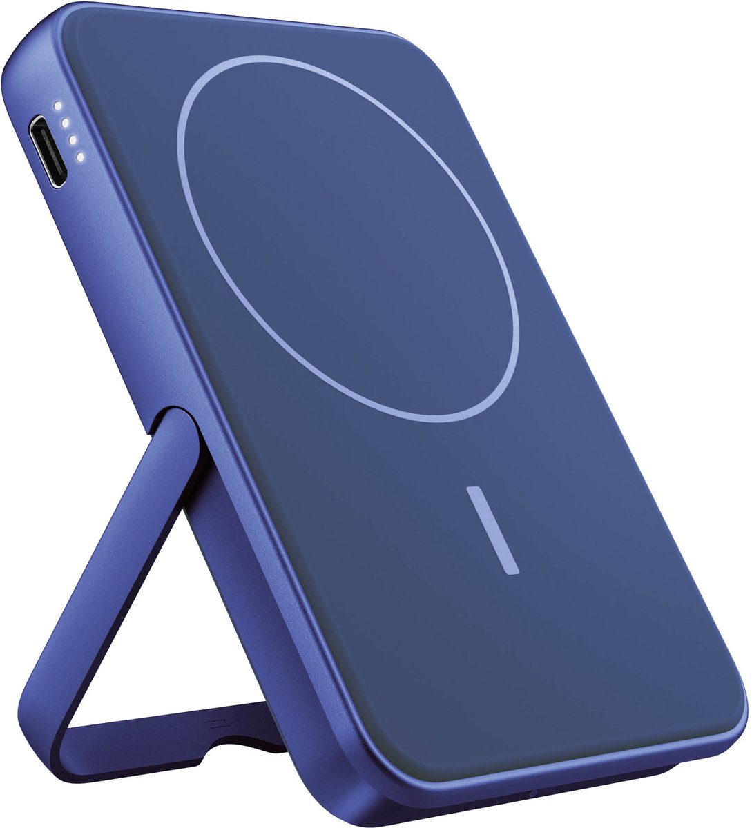 Fresh Magnetische Draadloze Powerbank 5000 mAh True Blue