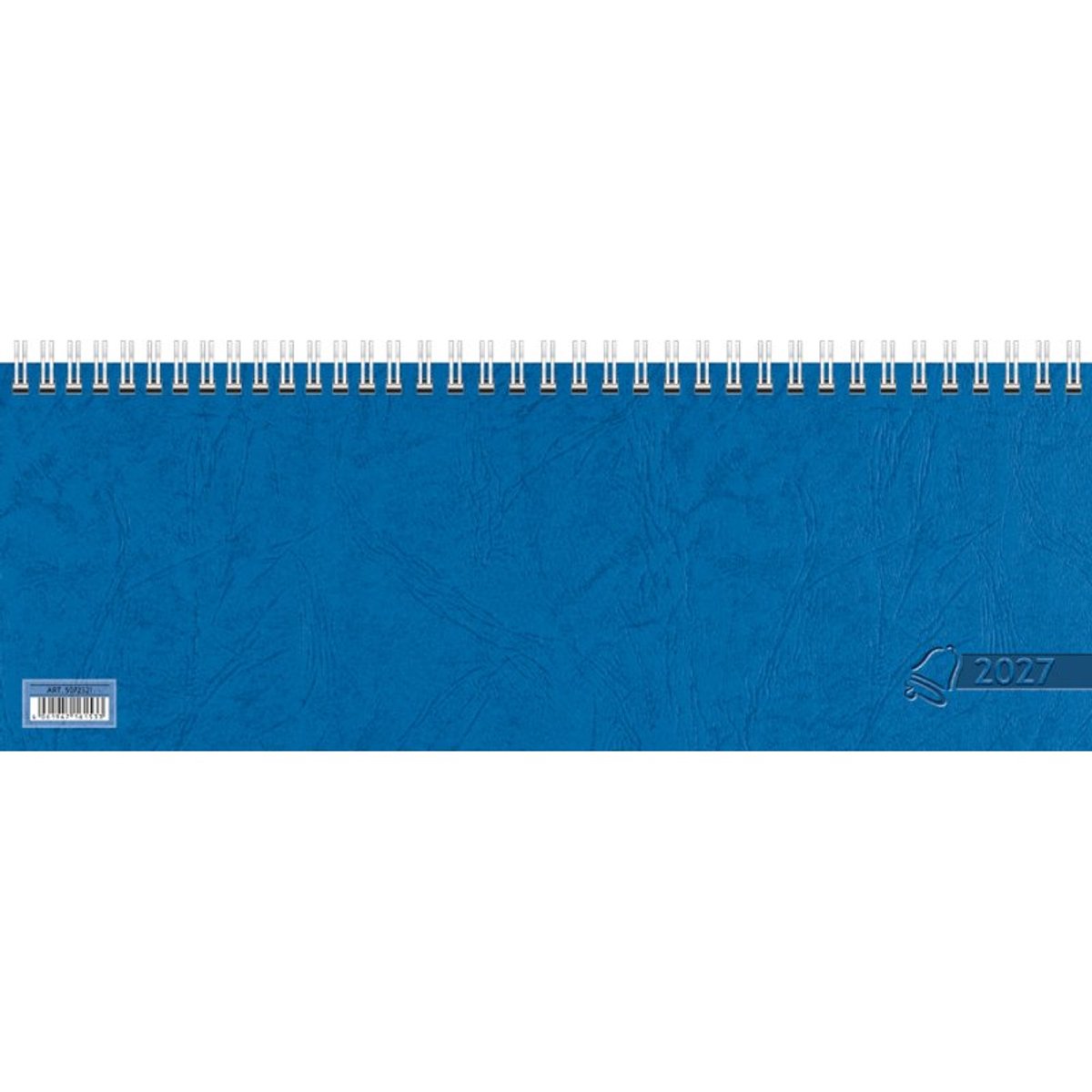 Glocken Bureaukalender 2027, blauw, 105 x 297 mm