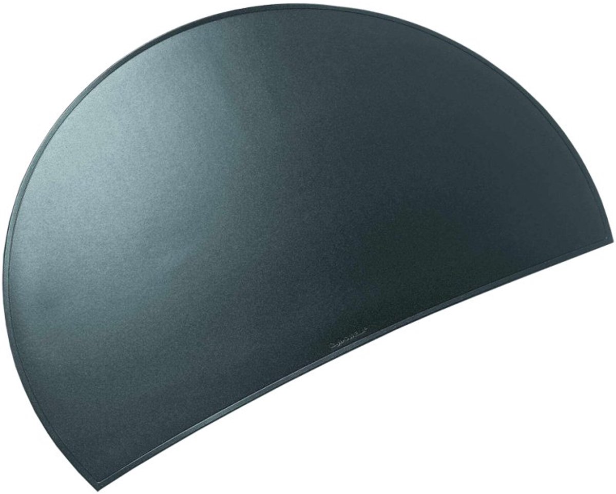 Läufer DURELLA Rondo bureauonderlegger, grafiet, 735×482 mm
