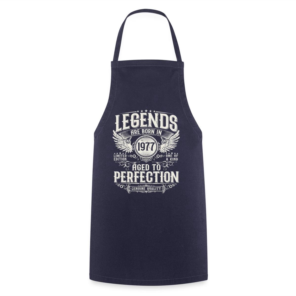 Legends Are Born In 1977 | Verjaardag Cadeau 50 Jaar Keukenschort