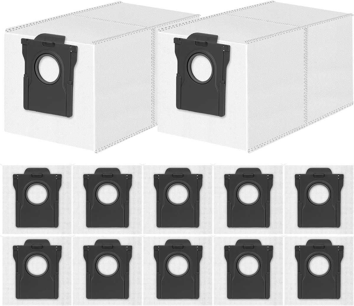 12 stuks stofzakken geschikt voor Dreame L40/AE/A/L10/L50/L20/L40s/L10s Ultra Gen 3