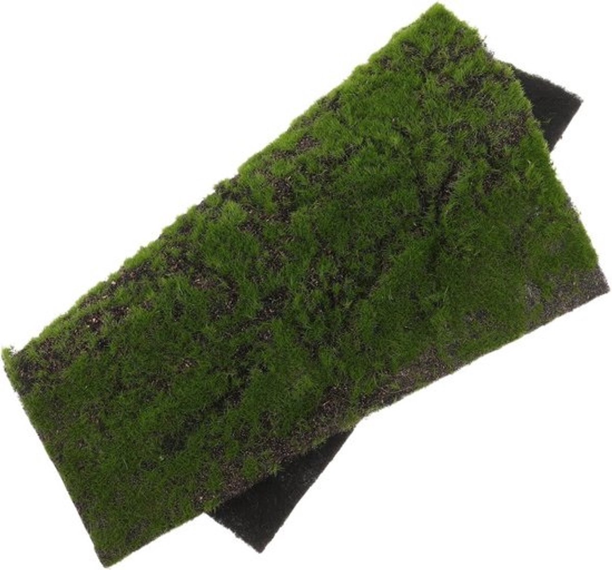 Kunstmosmat - Nepgras - Miniatuurdecoratie - Waterbestendig en uv-bestendig - 30 x 30 cm - Groen