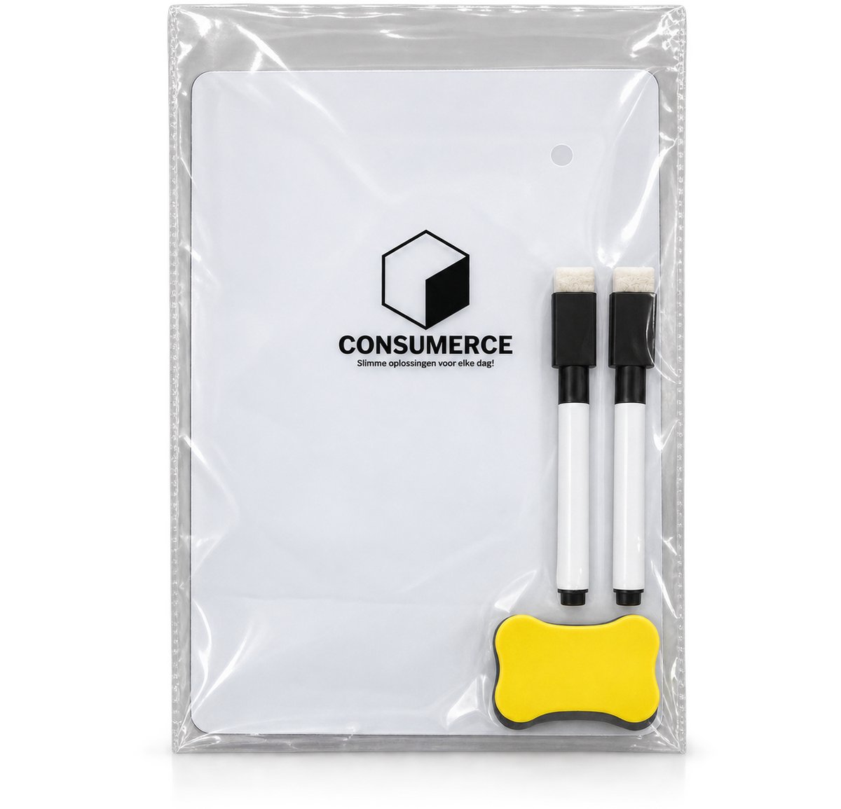 Consumerce® Magnetisch Whiteboard A4 Met 2 Stiften & Wisser - Klein Mini Bord - Koelkast, Magneetbord Memobord Planbord - Weekplanner Maandplanner Familieplanner - Schrijfbord Wisbord Uitwisbaar - To Do Planner/Lijst Boodschappenlijst — cadeau in Kalenders & Planners - foto 7