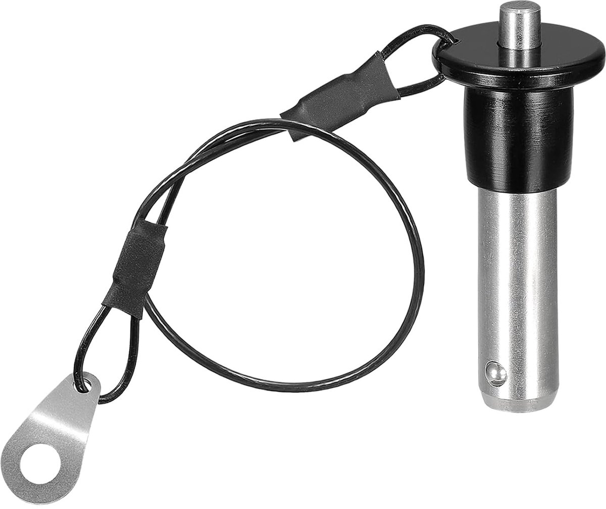 Quick release pin 12 mm x 28 mm - roestvrij staal 304 - balvergrendelingsnaald - ideaal voor verbindingen - ShopVlot