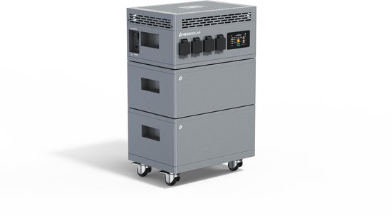 HEKO Solar Saga Thuisbatterij 5.5 kWh - Plug-in Batterij voor Zonnepanelen - Thuisaccu - Energieopslag - Noodstroom - Off-Grid - Plug & Play