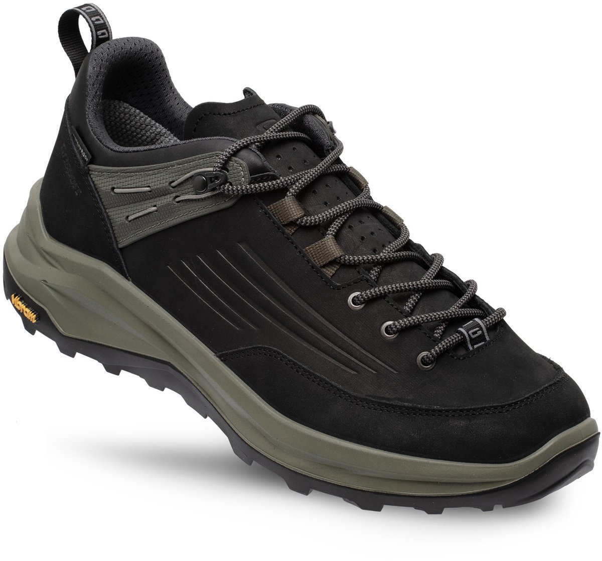 Grisport Outlander low wandelschoenen uni Zwart