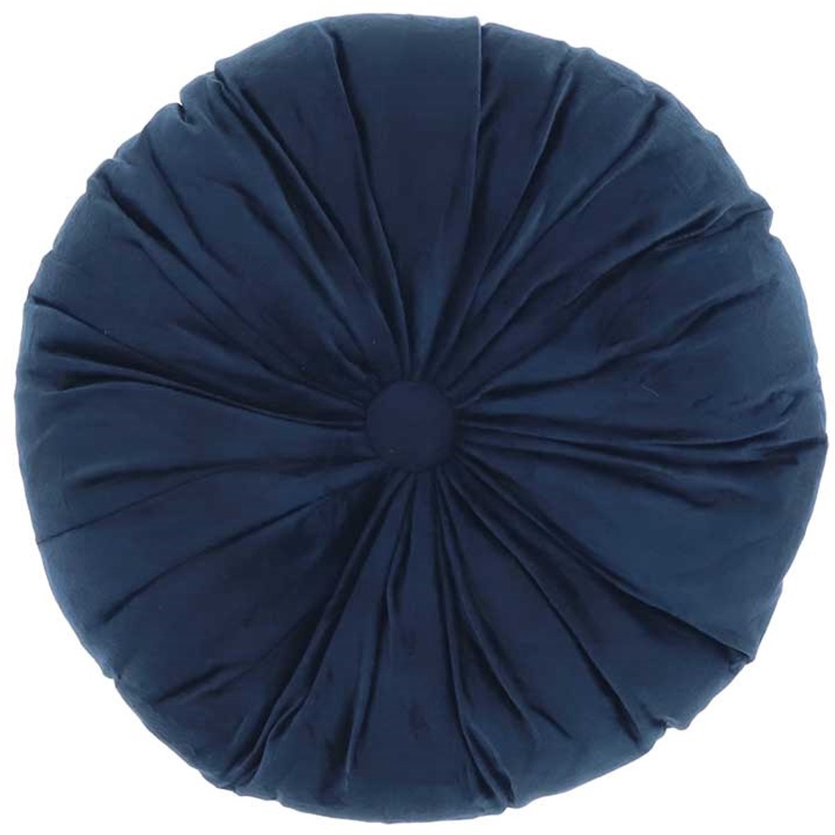 Unique Living Kussen Basics - Ø40 cm - Blauw