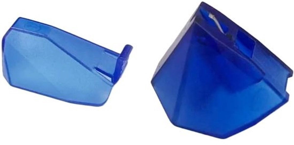 Stylus Naald - Vervangende Naald - Muziek Afspelen - Nauwkeurige Groefvolging - 2 x 2 x 2 cm - Blauw