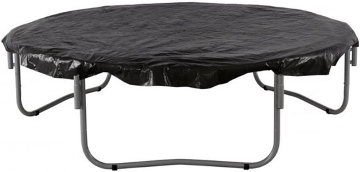Trampolinehoes - Veiligheidsnet - Bescherming voor buiten - Regendicht en uv-bestendig - Diameter 183 cm - Zwart