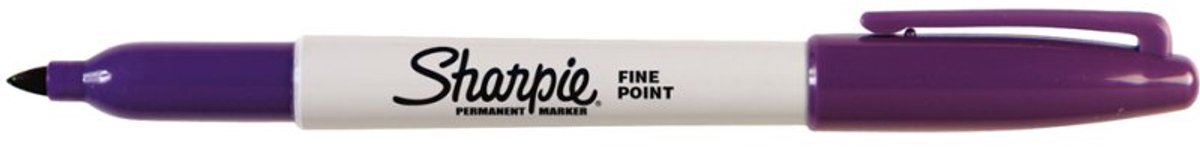 Sharpie permanente marker FINE Solar Flare Red, 1,0 mm, oranje-rood