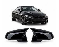 Spiegelkappen Geschikt voor BMW F20/F21/F22/F30/F31/F32/F36/F87 M-Style Hoogglans Zwart (Links + Rechts)