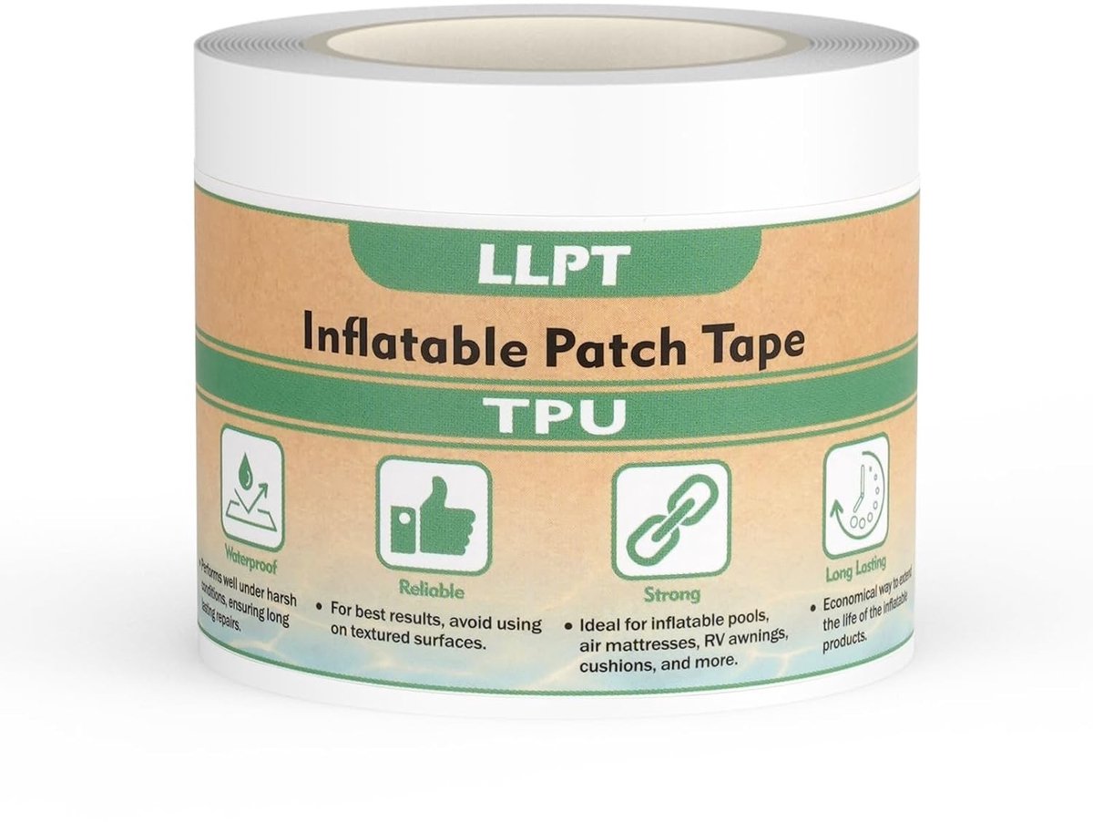 Transparante Opblaasbare Reparatietape 51 mm x 3 m voor Lekkages, Herstellingen en Klussen