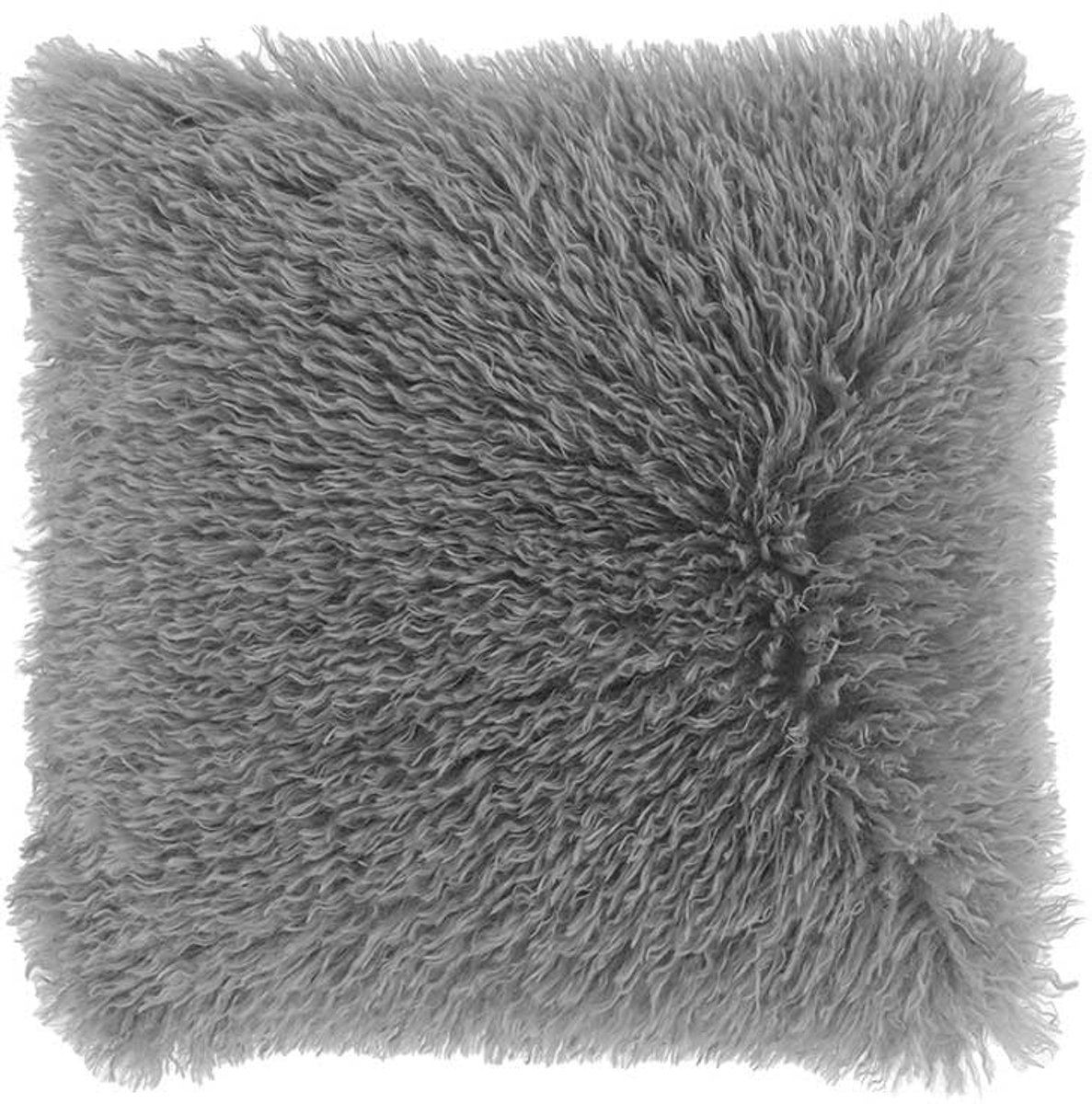 Unique Living Sierkussen Frieda Dark Grey -45x45cm Grijs