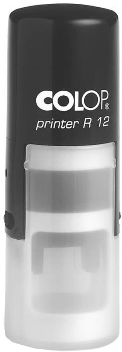 COLOP tekststempel Printer R12, rond, zelfkleurend, 12 mm diameter