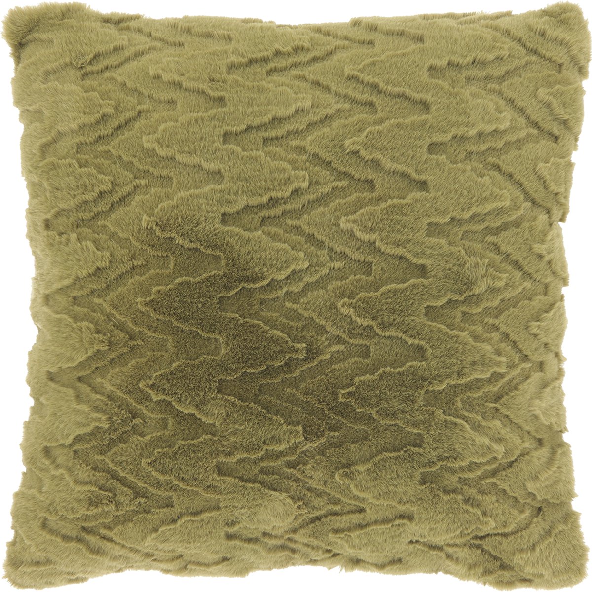 Unique Living Sierkussen Liora 45x45cm - Moss Green Groen