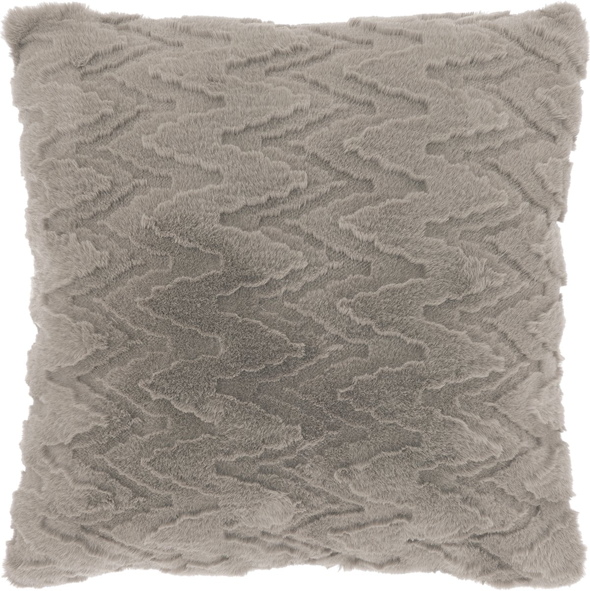 Unique Living Sierkussen Liora 45x45cm - Chateau Grey Grijs