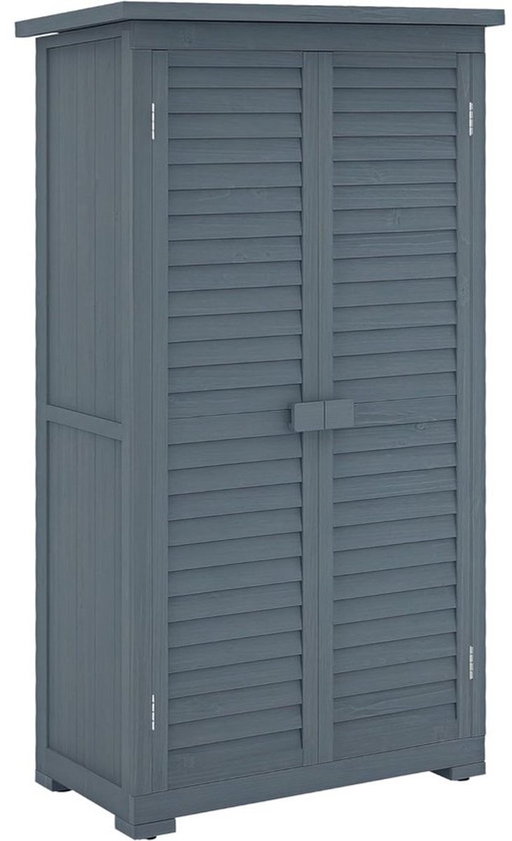 Houten tuinhuis - tuinschuur - buitenschuur - gereedschapshok - 87 x 47 x 160 cm