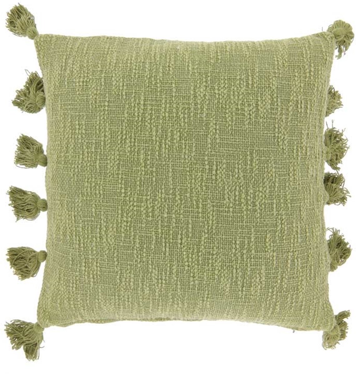 Unique Living Sierkussen Jonne Tea Green -45x45cm Groen