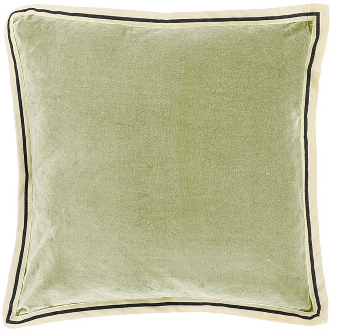 Unique Living Sierkussen Perry - Nile Green - 45x45cm Groen