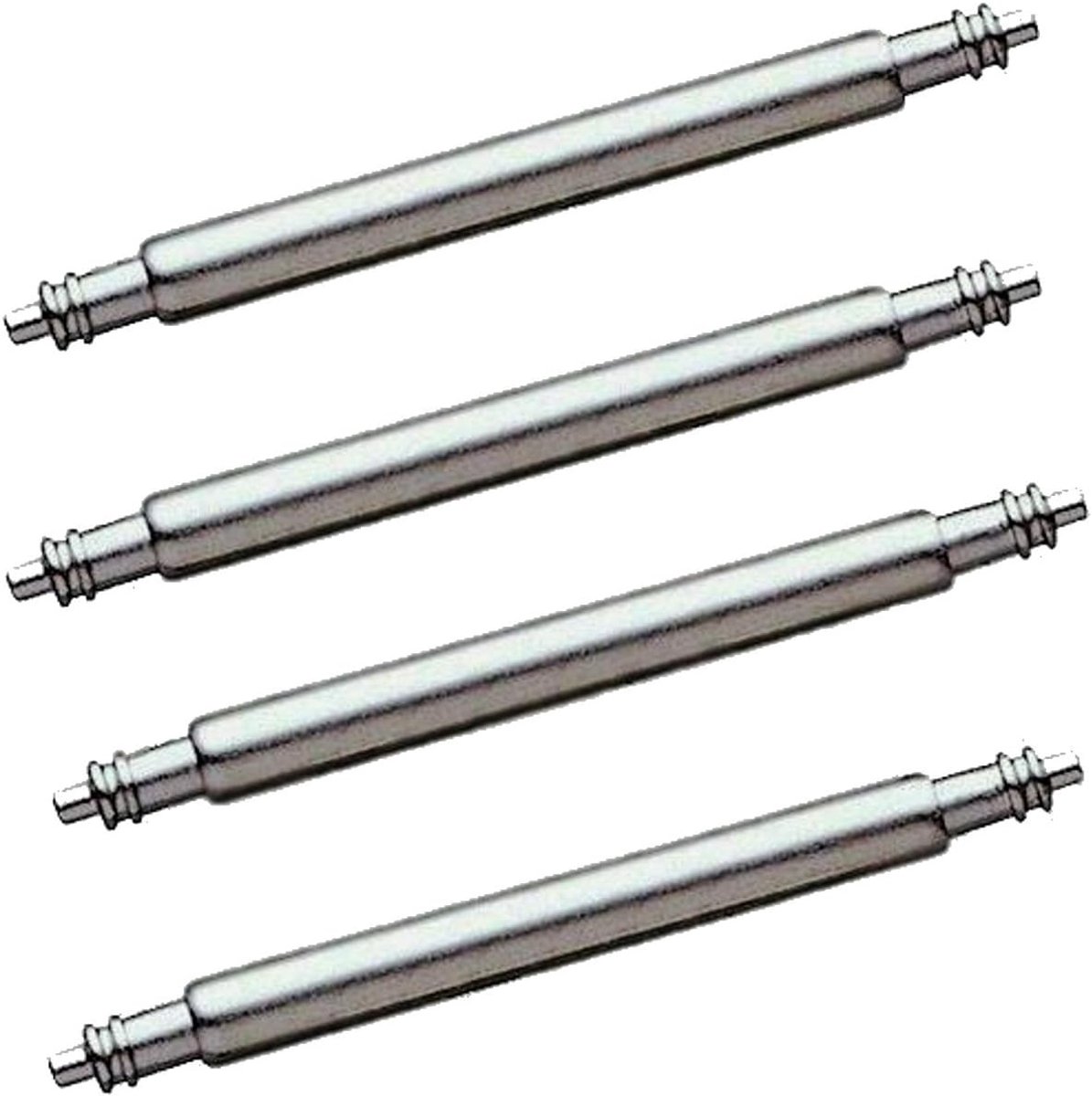 4pcs 24mm Eichmüller Stainless Steel Spring Bars 1.5mm Diameter for Watch Straps, Sporty, stainless_steel, minimalist - ShopVlot