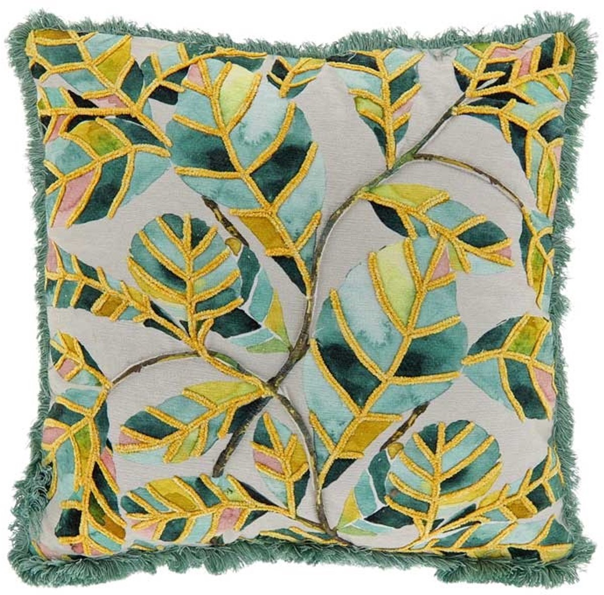Unique Living Sierkussen Zola Dessin 1 -45x45cm Multikleur