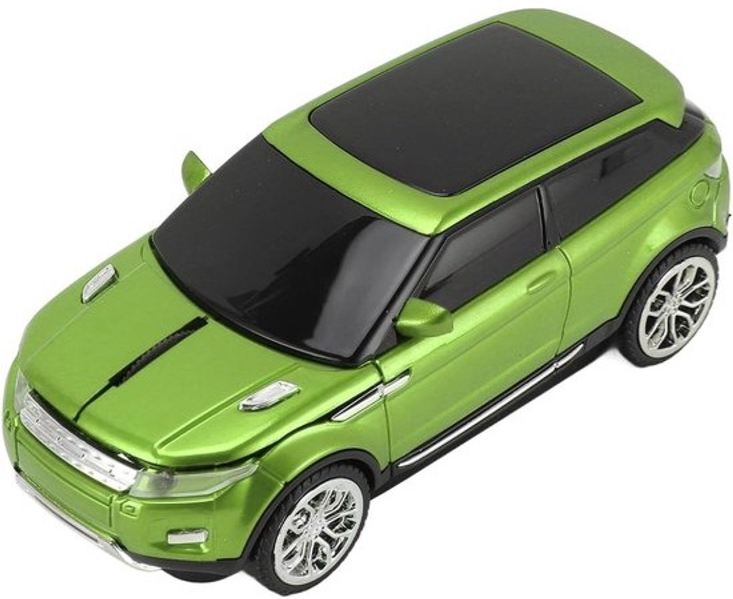 Sports Car Mouse Wireless Mouse Car Shape Laptop Mouse Gaming Mouse, green