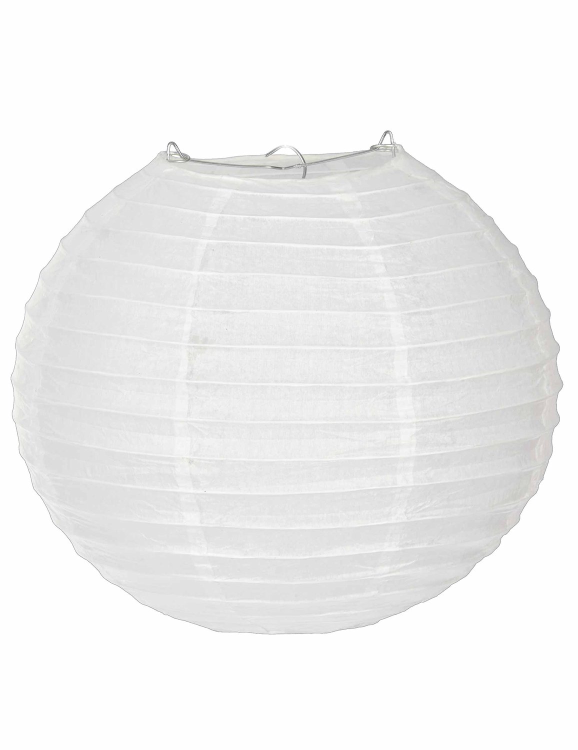 PARTYDECO - Witte Japanse lampion 25 cm