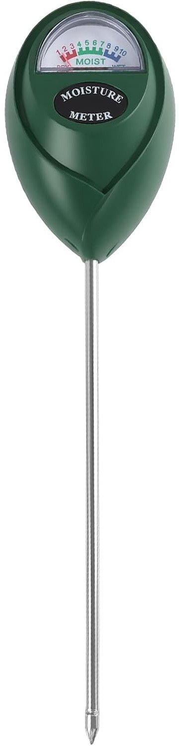 Bodemvochtigheidsmeter - Groen - Compact - Batterijloze Hygrometer voor Planten - Voor Binnen en Buiten