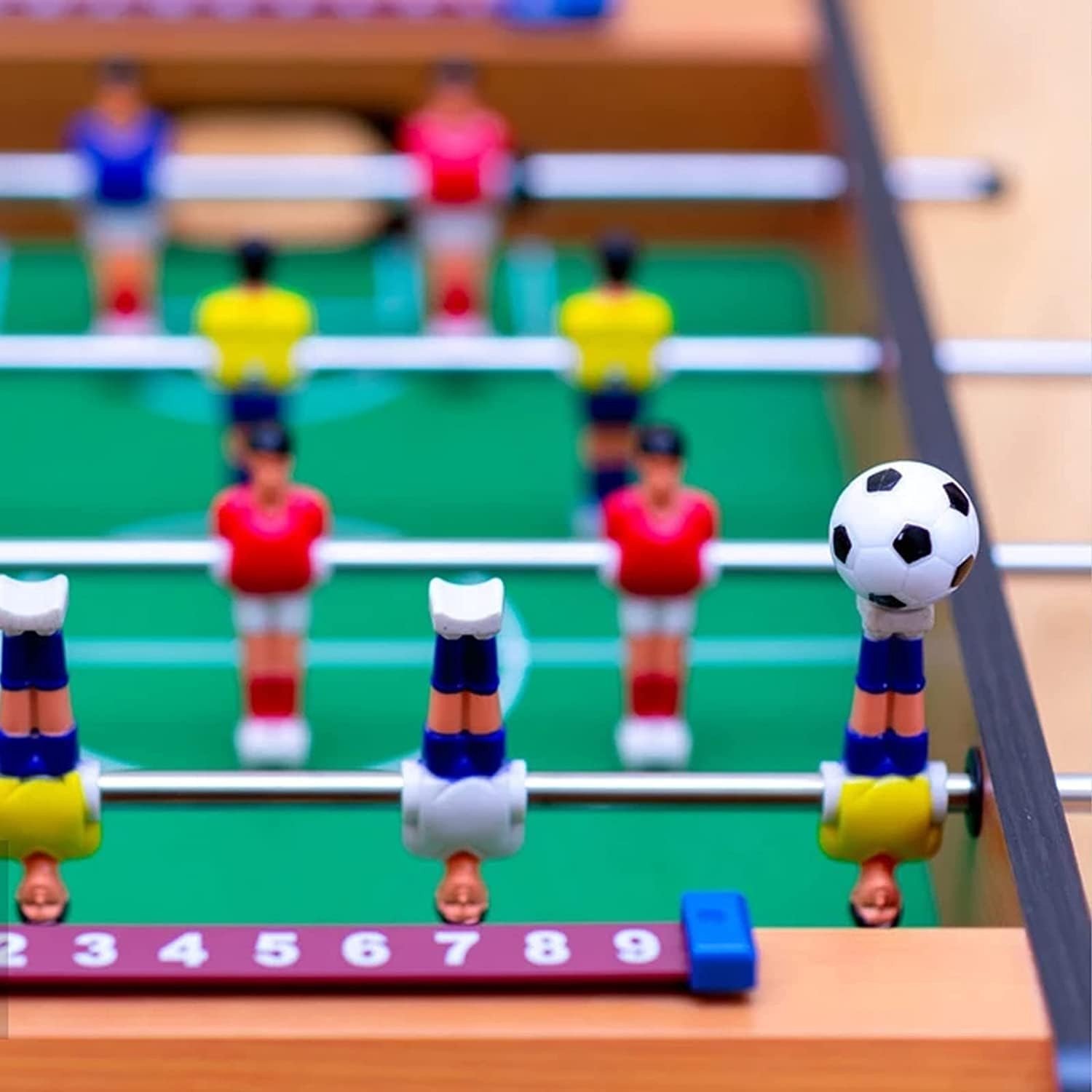 Set van 8 Hoge Kwaliteit Stille Tafelvoetbalballen van 32 mm voor Tafelvoetbal en Spelplezier
