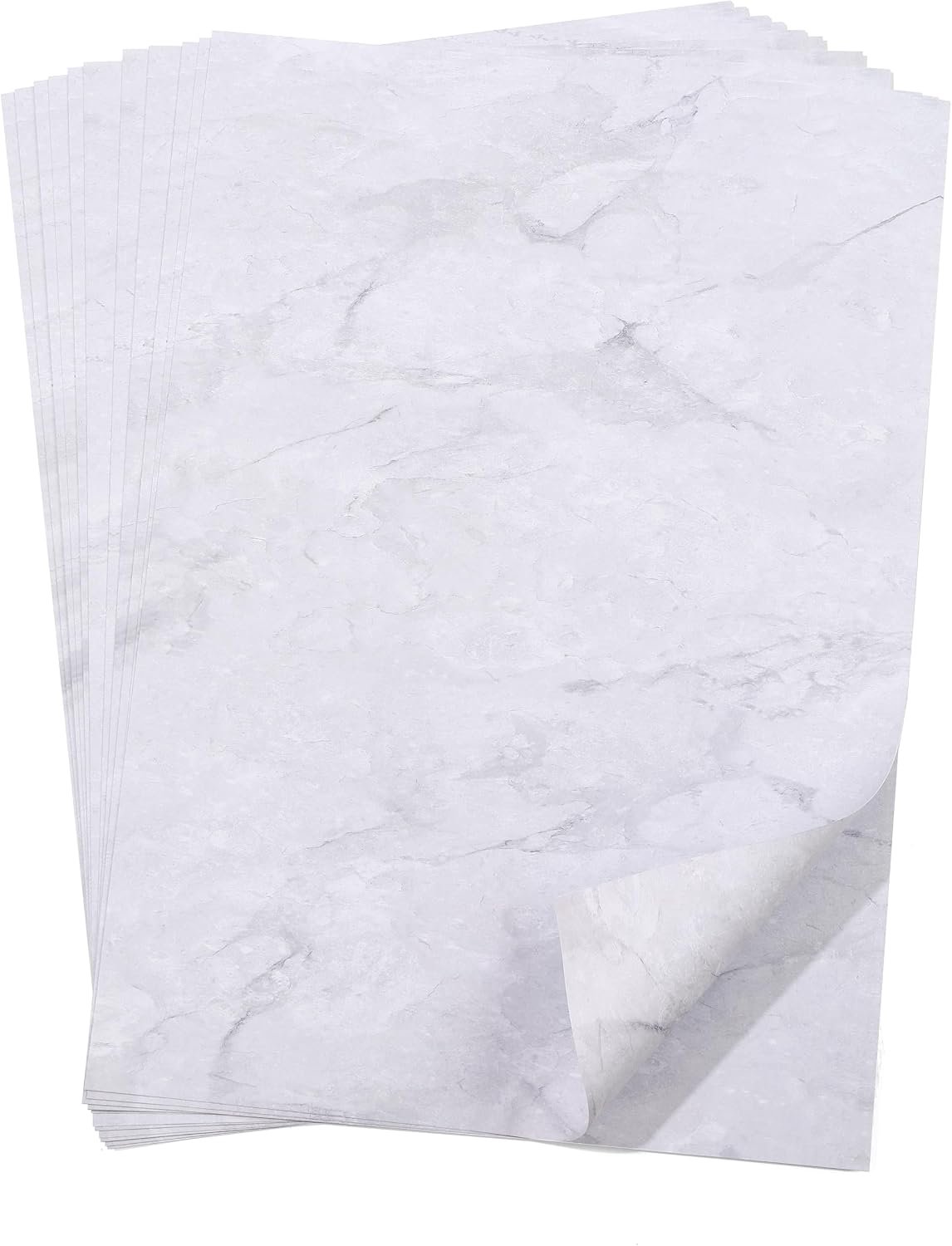 A4 papier - marmerlook - dubbelzijdig bedrukt - perfect voor creatief schrijven - ShopVlot