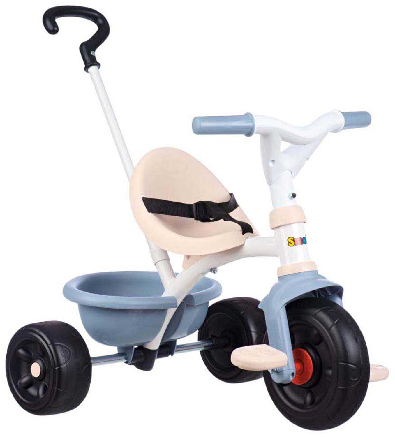 Smoby Be Fun - Driewieler met duwstang - vanaf 15 maanden - blauw