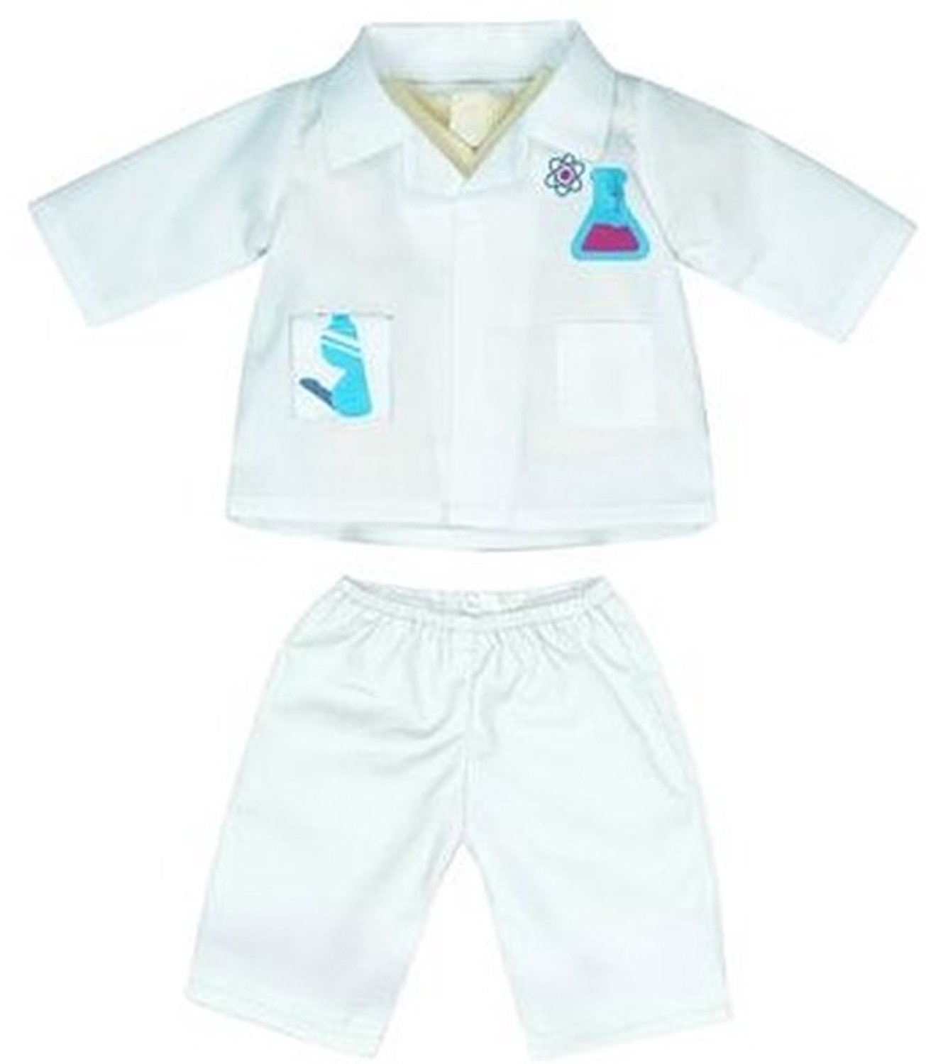 Miniland poppenkleding wetenschapper 38cm - educatief speelgoed.