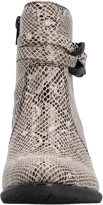 Rieker Enkellaarsjes - Dames - Beige - Maat:37