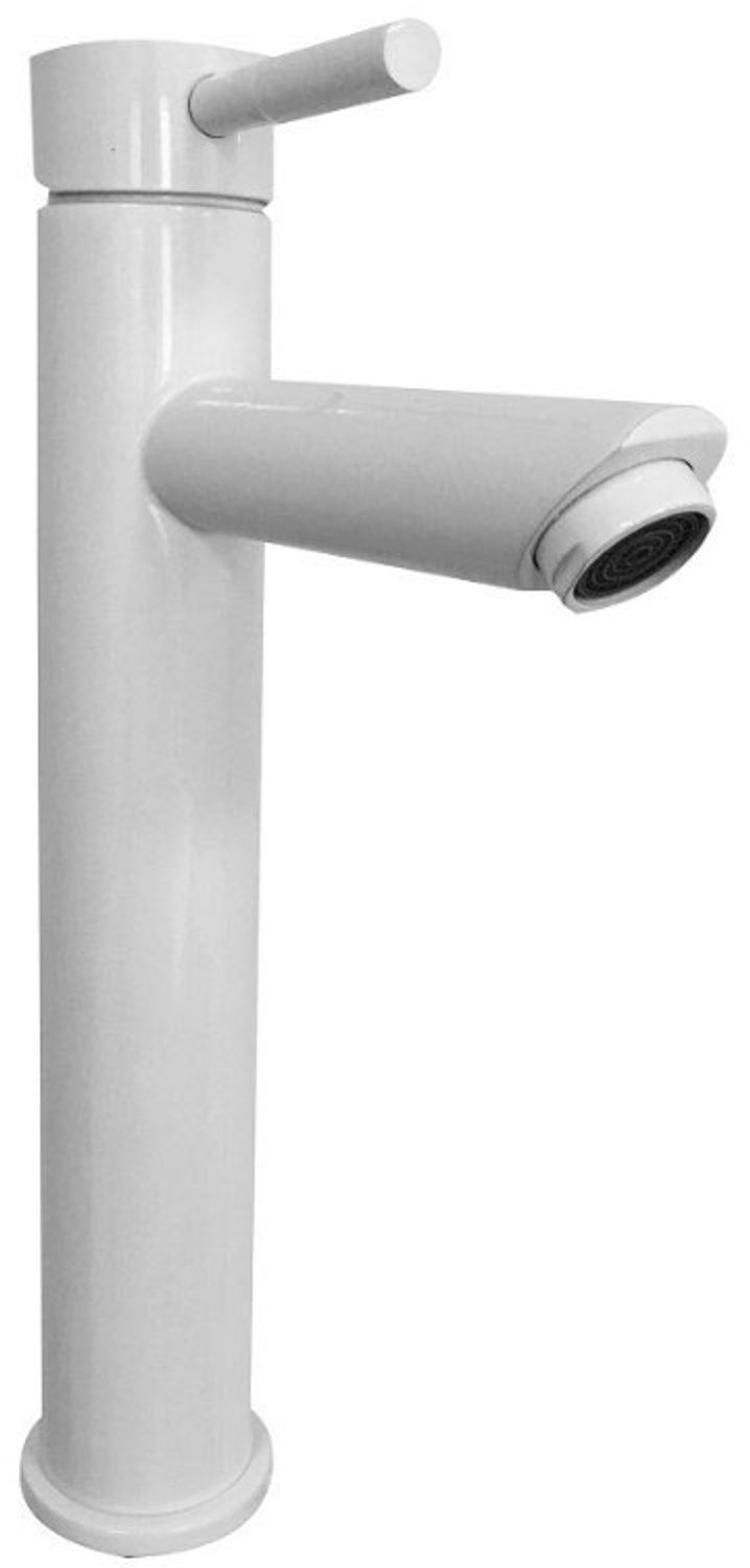 Best Design Decee hoge wastafelmengkraan voor waskom glans-wit