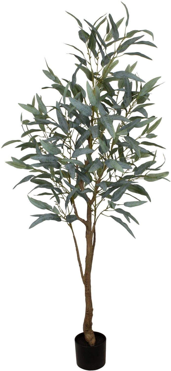 Youna Label Kunstplant Eucalyptus Globulus - Kunstplant voor Binnen - Groen - 150 cm