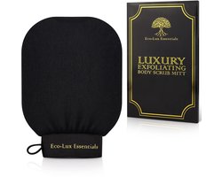 Eco-Lux Essentials Diepe exfoliërende bodyscrub Mitt Skin Cleanser Glove Dead Skin Remover Zachte huid voor slechte douche Huidverzorging Vrouwen & Ma